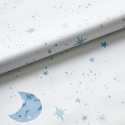 The Company Store Wallpaper Swatch In Blue/white