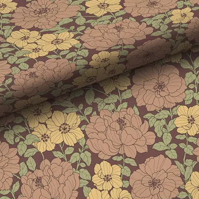 The Company Store Wallpaper Swatch In Brown