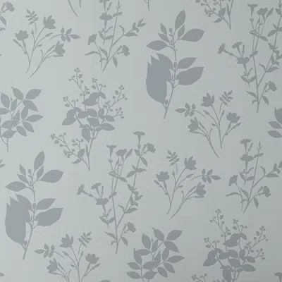The Company Store Wallpaper Swatch In Cameilla Silhouette Gray