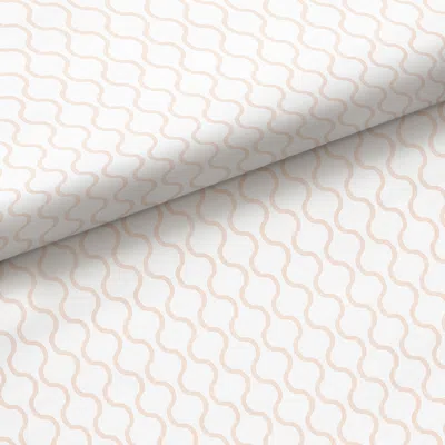 The Company Store Wallpaper Swatch In Chateau Ogee Pink Sand