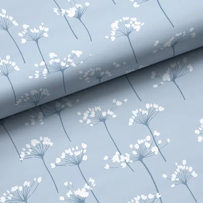 The Company Store Wallpaper Swatch In Light Blue