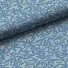 The Company Store Wallpaper Swatch In Scattered Leaf Blue