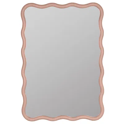 The Company Store Wave Rectangle Wall Mirror
