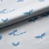 The Company Store Whale Splash Wallpaper In Blue/gray
