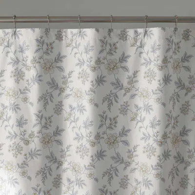 The Company Store Whispering Garden Premium Smooth Wrinkle-free Sateen Shower Curtain In Multi