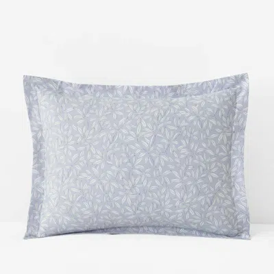 The Company Store Whispering Petal Classic Smooth Sateen Sham In Purple