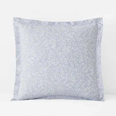 The Company Store Whispering Petal Classic Smooth Sateen Sham In Purple
