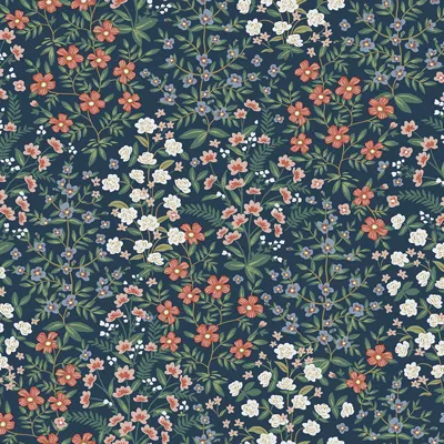 The Company Store Wildwood Garden Traditional Wallpaper In Green