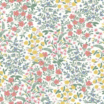 The Company Store Wildwood Garden Traditional Wallpaper In Multi