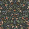 The Company Store Wildwood Traditional Wallpaper In Black/green/red