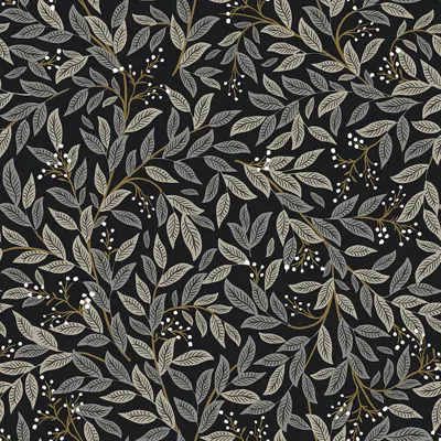 The Company Store Willowberry Removable Wallpaper In Black