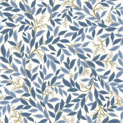 The Company Store Willowberry Removable Wallpaper In Blue