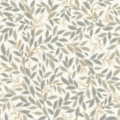 The Company Store Willowberry Traditional Wallpaper In Beige/gray