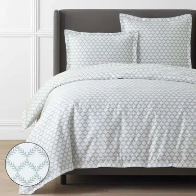 The Company Store Willowridge Premium Smooth Sateen Duvet Cover In Multi