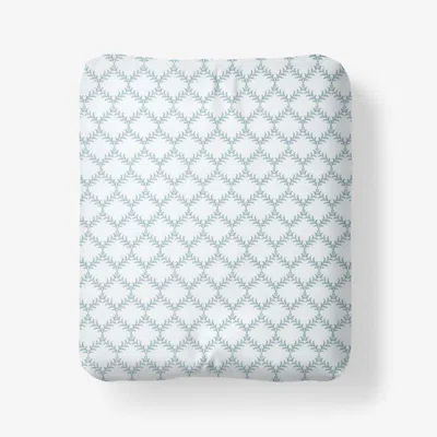 The Company Store Willowridge Premium Smooth Sateen Fitted Bed Sheet In Multi