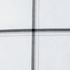 The Company Store Window Pane Plaid Classic Cool Cotton Percale Sham In Black