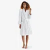 The Company Store Women's Short Robe In White