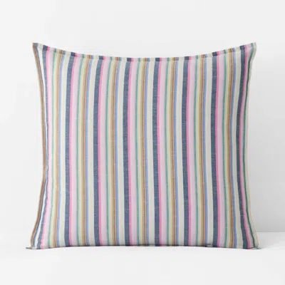 The Company Store Yamika Stripe Sham, Size 26 In. X 26 In., Cotton |  In Multi