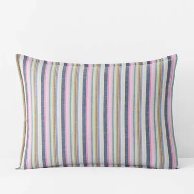 The Company Store Yamika Stripe Sham, Size Standard, Cotton |  In Multi