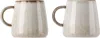 The Conran Shop Beige & Navy Ikagai Gobi Mug Set In Gobi