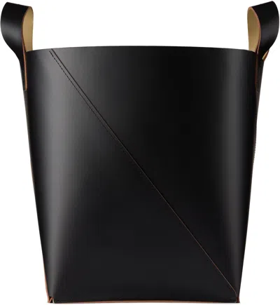The Conran Shop Black Cuero Two Tone Basket