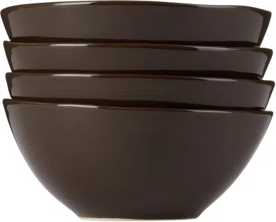 The Conran Shop Brown Luna Dipping Bowl Set, 4 Pcs