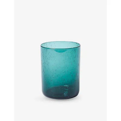 The Conran Shop Bubble Petrol Glass Set-of-four Tumblers