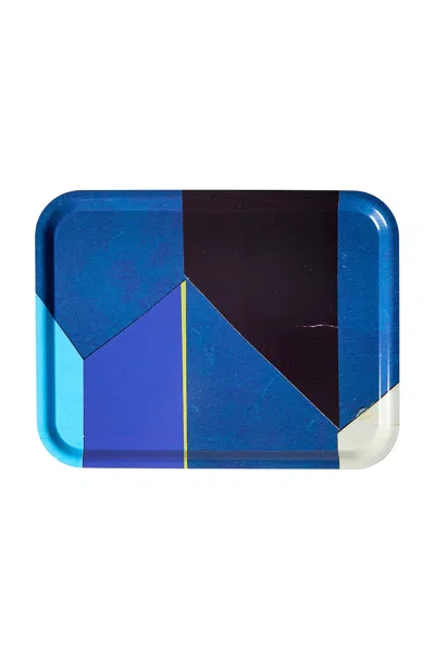 The Conran Shop Constantin 11 43x33cm Tray In Blue