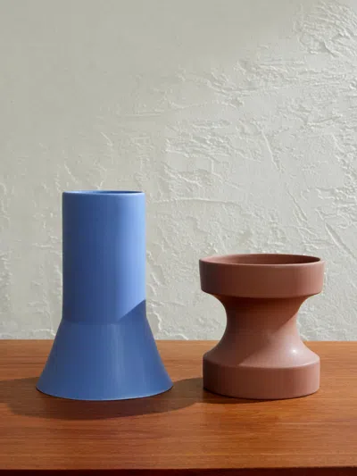 The Conran Shop Earthenware Vase In Multi