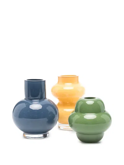 The Conran Shop Form Mini Vases (set Of Three) In Multi