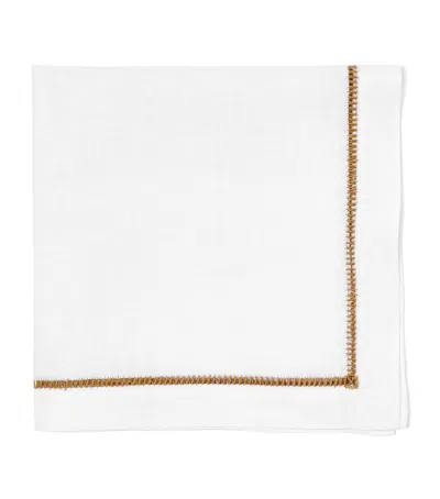 The Conran Shop Linen Ladder Napkin In White