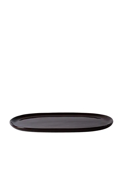 The Conran Shop Luna Serving Dish In Black