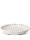 The Conran Shop Malibu Serving Platter (37cm X 7cm) In Weiss