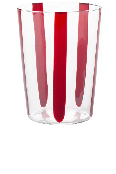 The Conran Shop Nova 500ml Tumbler Glass Set Of 4 In Red