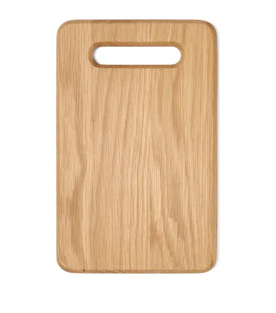 The Conran Shop Oak Istria Serving Board In Brown