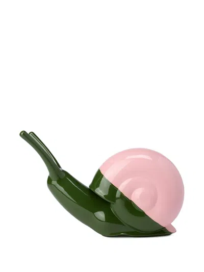 The Conran Shop Oddments Snail Ornament In Green