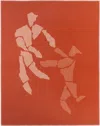 The Conran Shop Orange Pieces Dancing Figures Throw