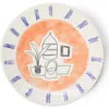 The Conran Shop Pencil Marking Platter In Orange