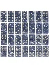 The Conran Shop Pietra Dominoes In Blau