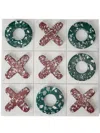 The Conran Shop Pietra Noughts & Crosses (30cm X 30cm) In Green