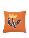 The Conran Shop Solitary Flower Cushion In Orange
