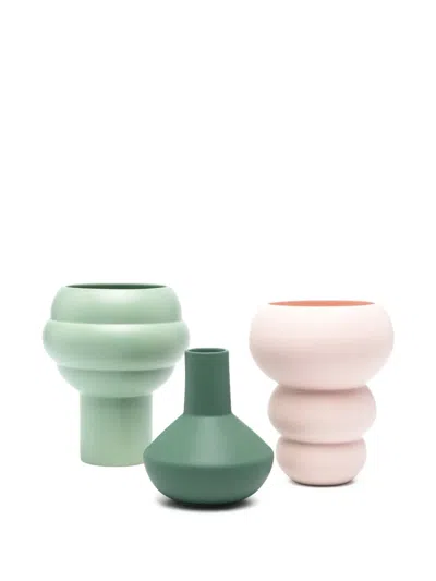 The Conran Shop Stacked Spheres Vases Set (set Of Three) In Multi