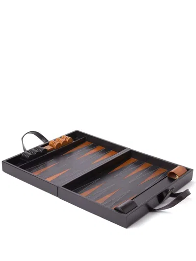 The Conran Shop Tavla Backgammon Set (46.5cm X 31.5cm) In Black