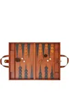 The Conran Shop Tavla Backgammon Set (46.5cm X 31.5cm) In Brown