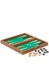 The Conran Shop Travel Backgammon Set In Braun