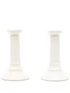 The Conran Shop Wardour Candle Holders (set Of Two) In Neutrals