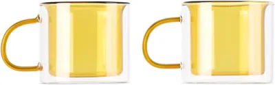 The Conran Shop Yellow Oslo Mug Set