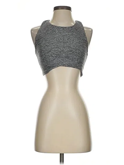 Pre-owned The Constant Sports Bra In Gray