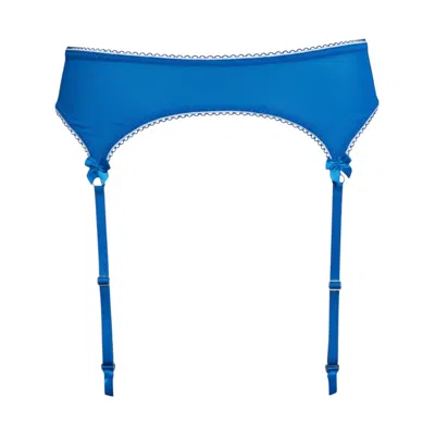 The Coolgirl Nyc Women's Jane Garter Belt In Blue