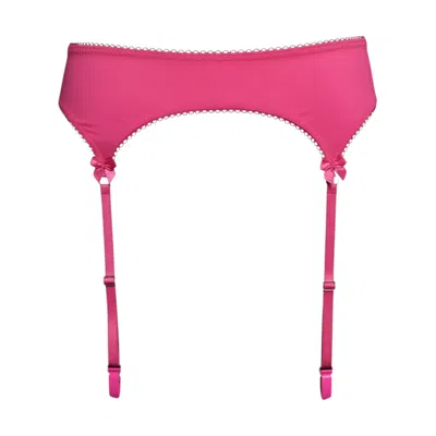 The Coolgirl Nyc Women's Jane Garter Belt In Pink